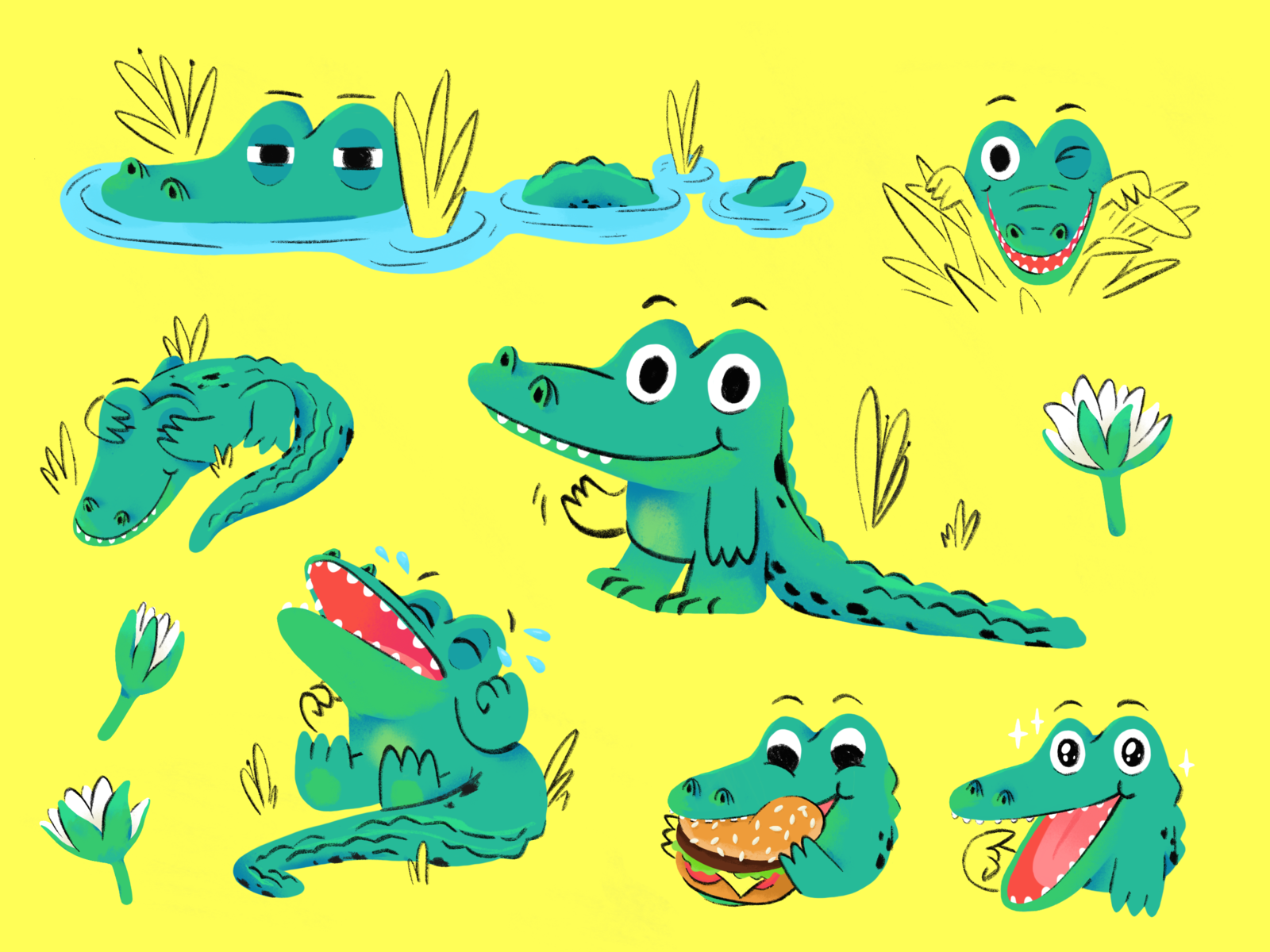 Little crocodile mishax 4x