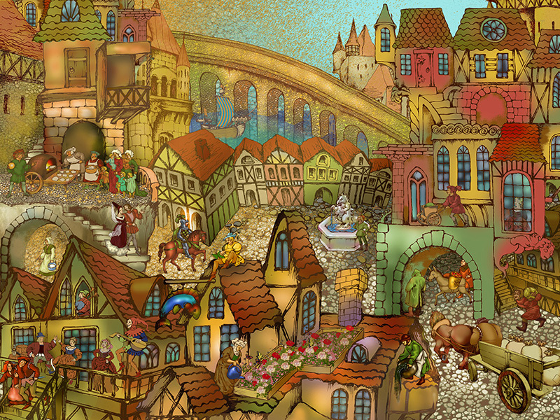 Medieval city