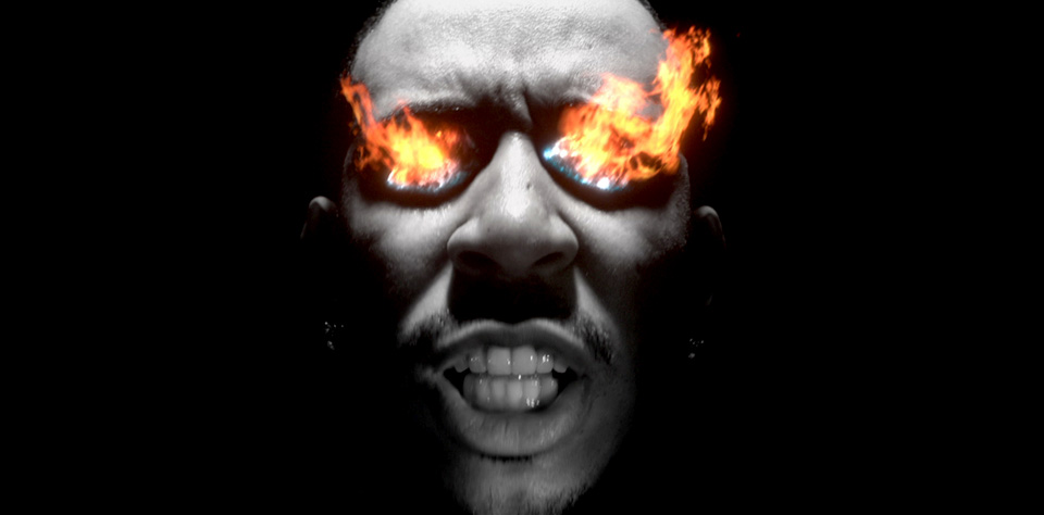 Eyes on fire
