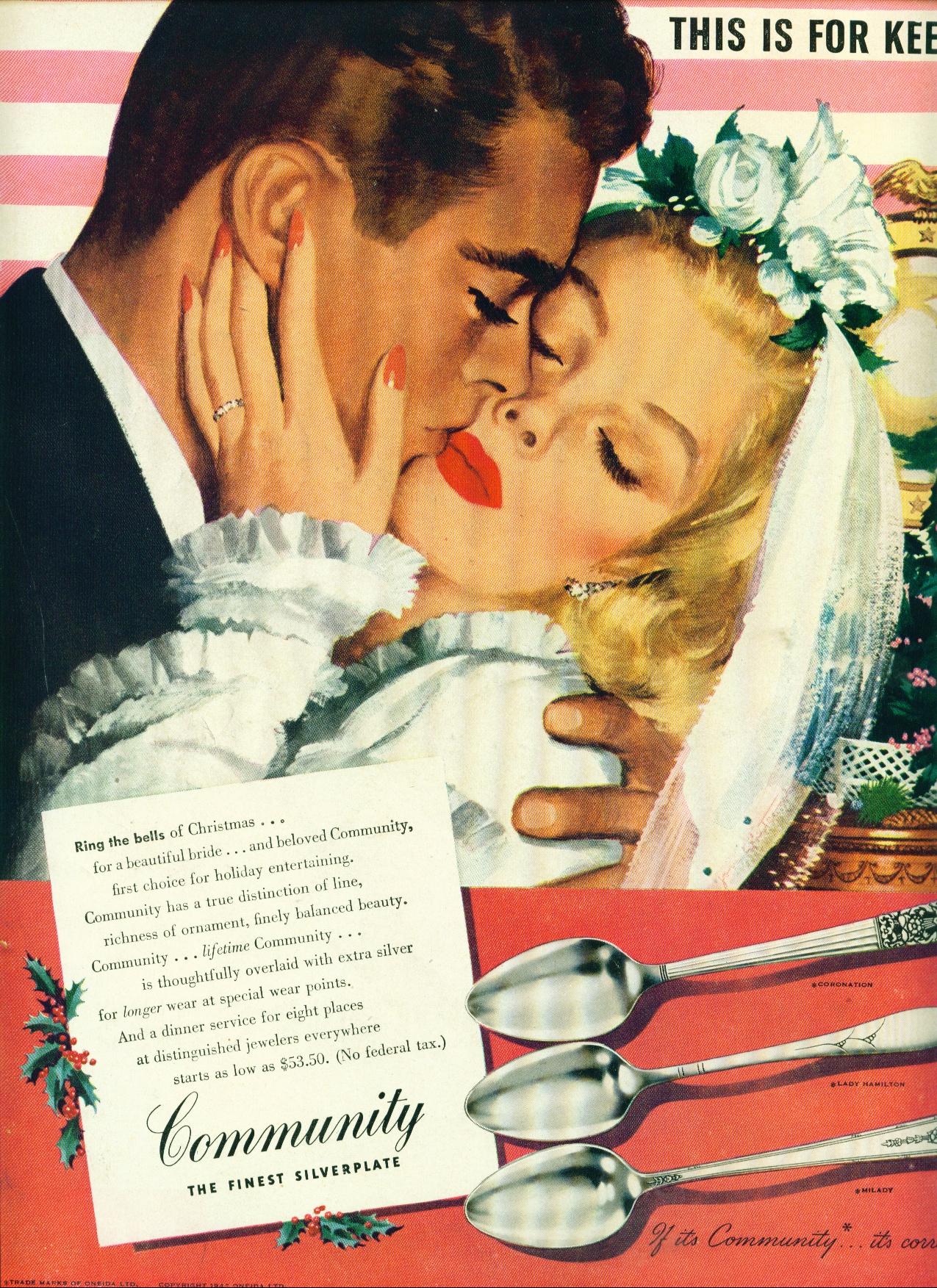 Community silver ad whitcomb wedding art