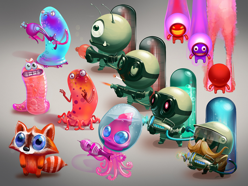 Characters 800