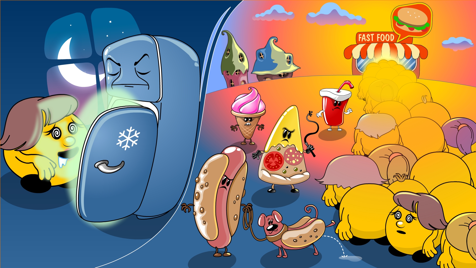 Fastfood scene3