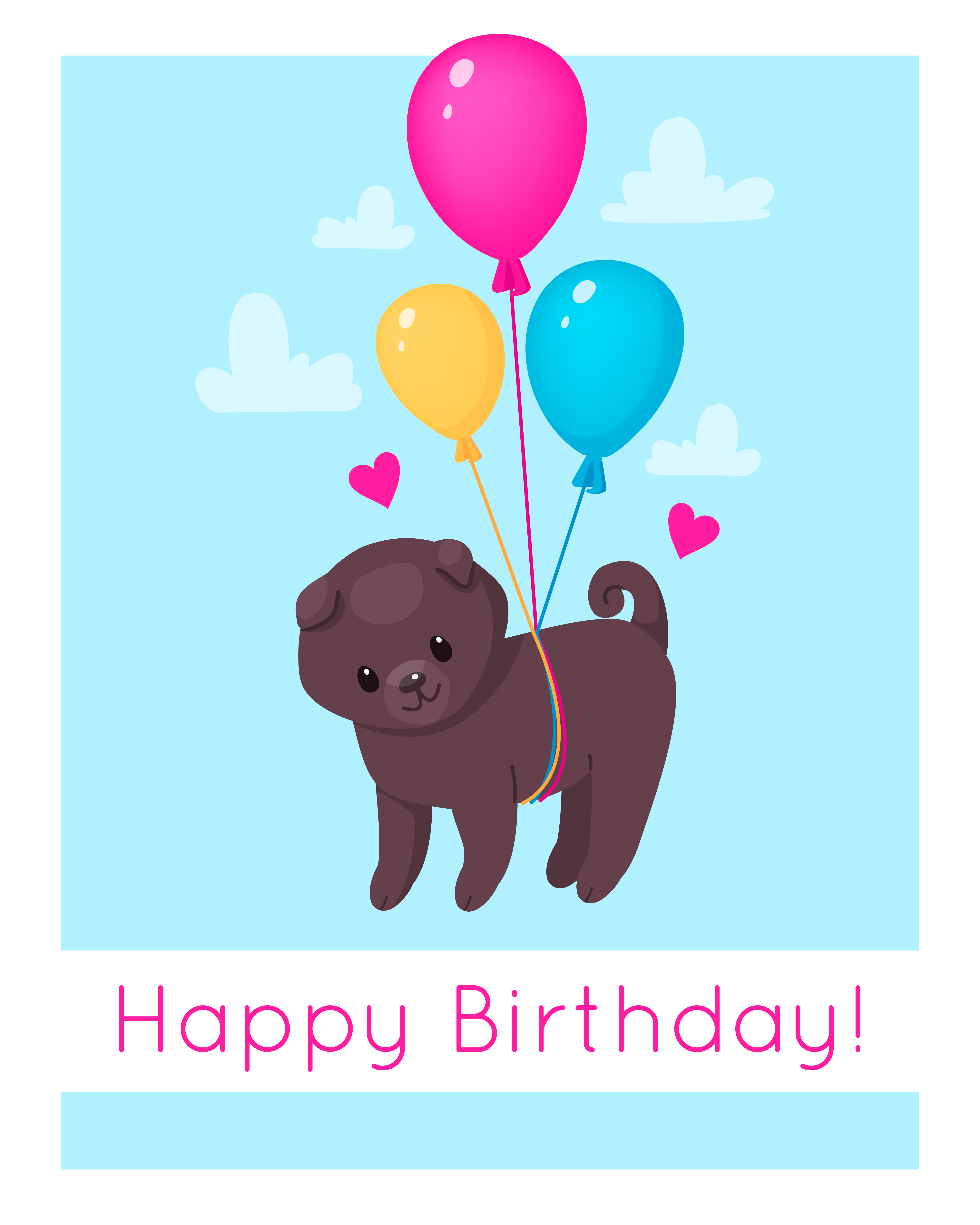 Puppy ballon