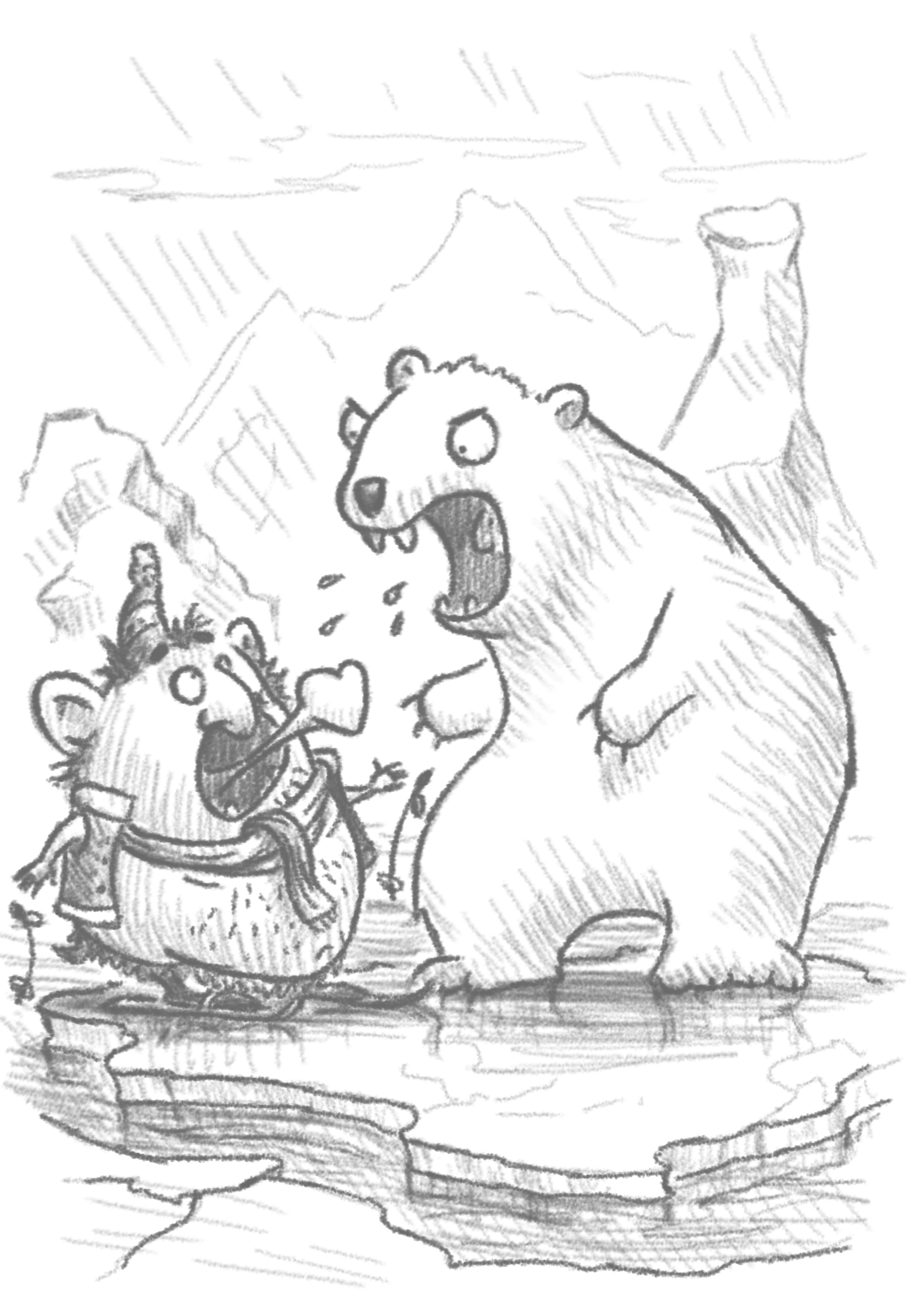 Troll a4 63 white bear