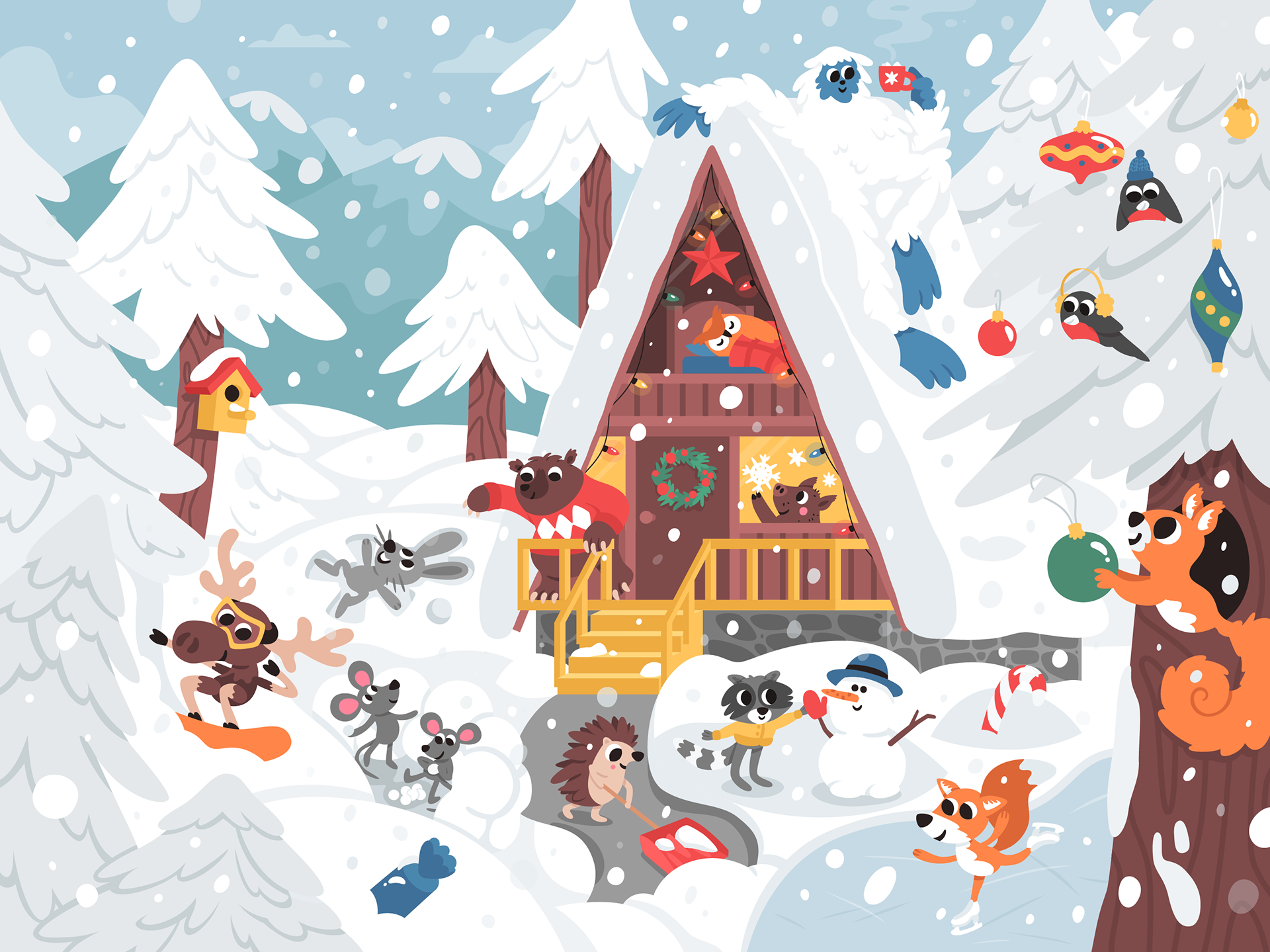 Winter mishax