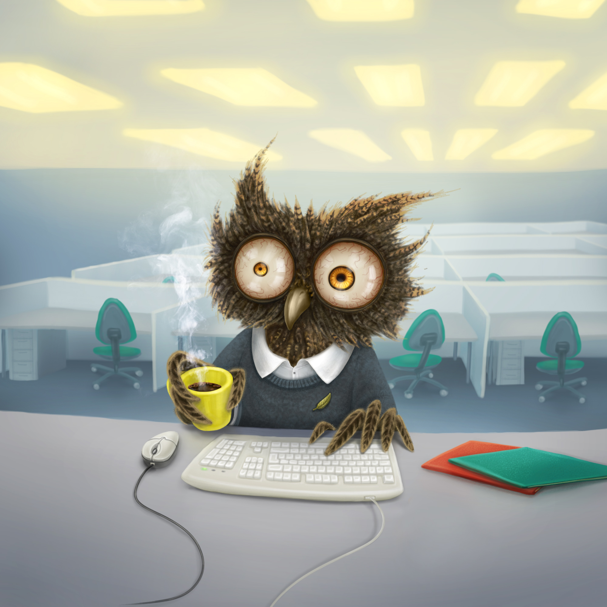Owl color4a