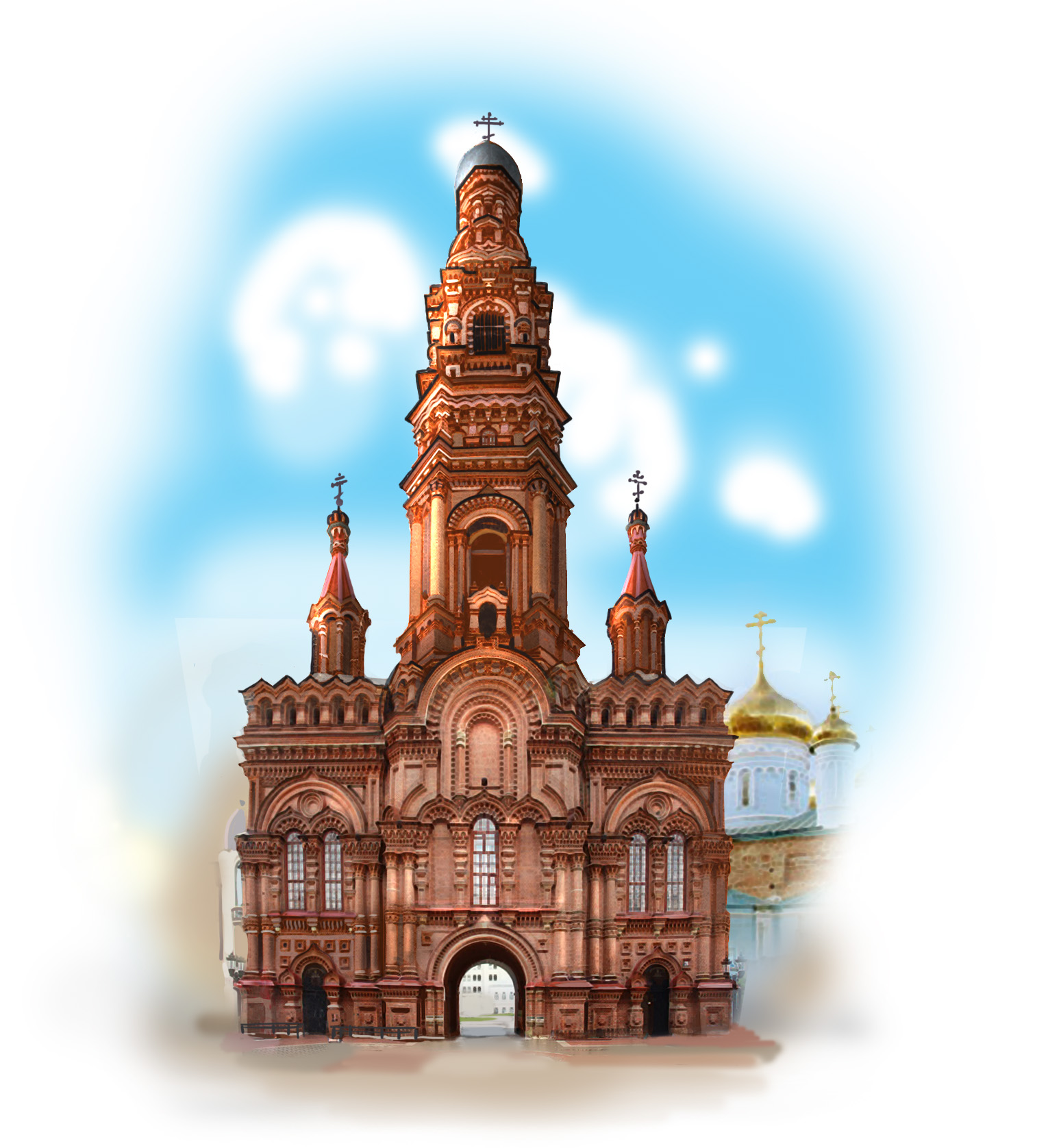Kazan kolokolnia bogojavlenski sobor