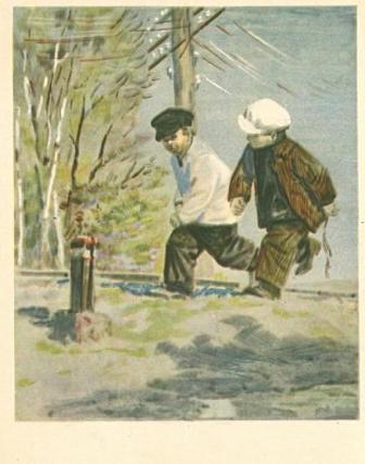 Otkrytka sssr v aleshino khudozhnik d dubinskij 1955 god chistaja