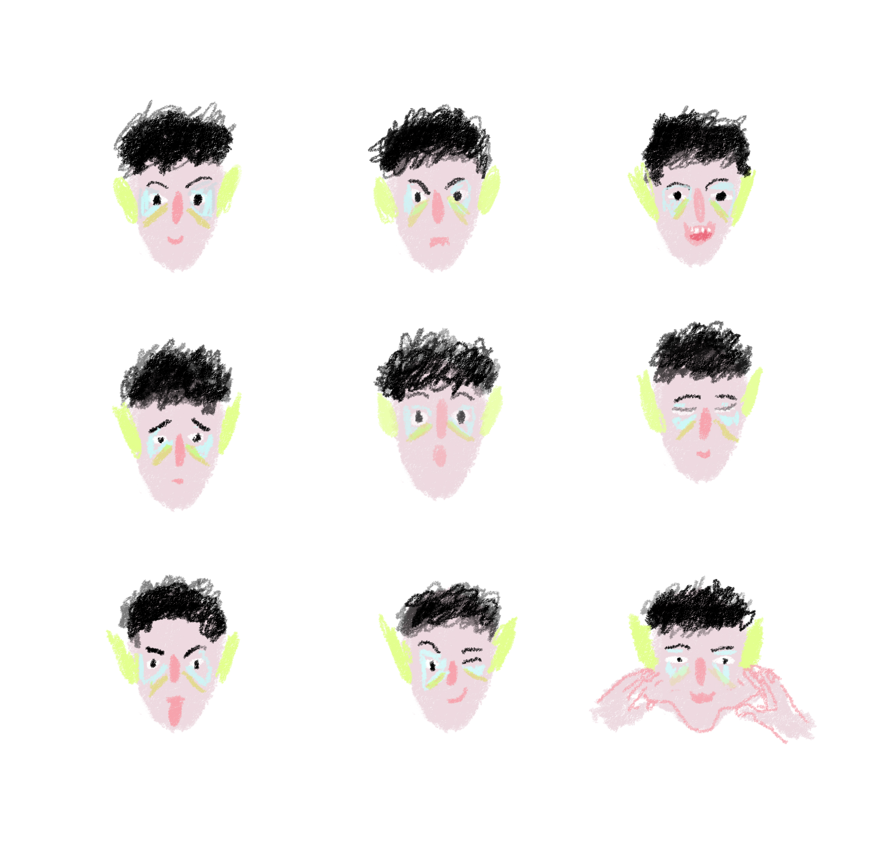 Character emotions