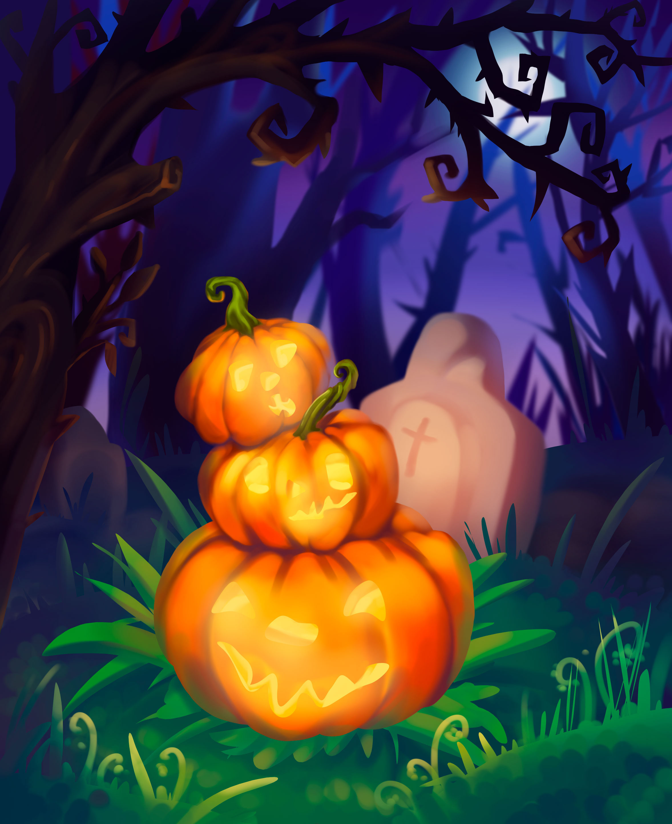 Halloweenpostcard