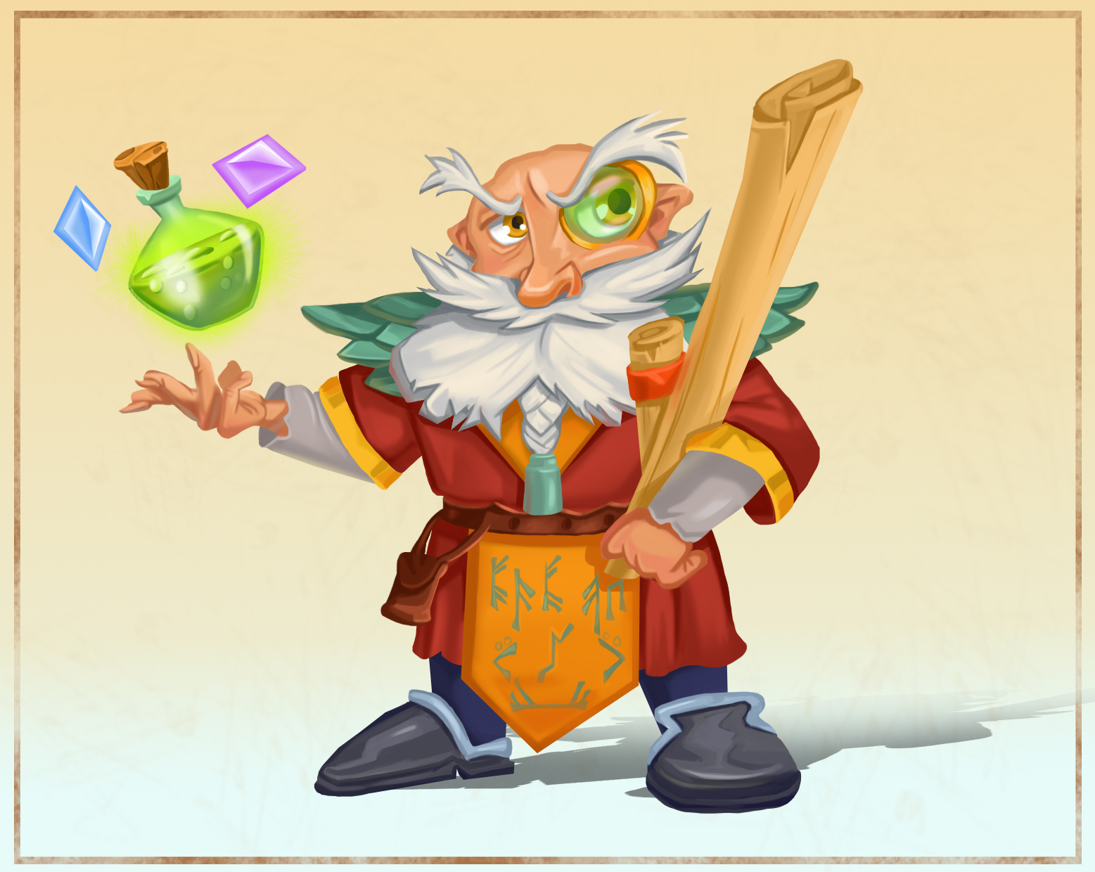 Old wizard