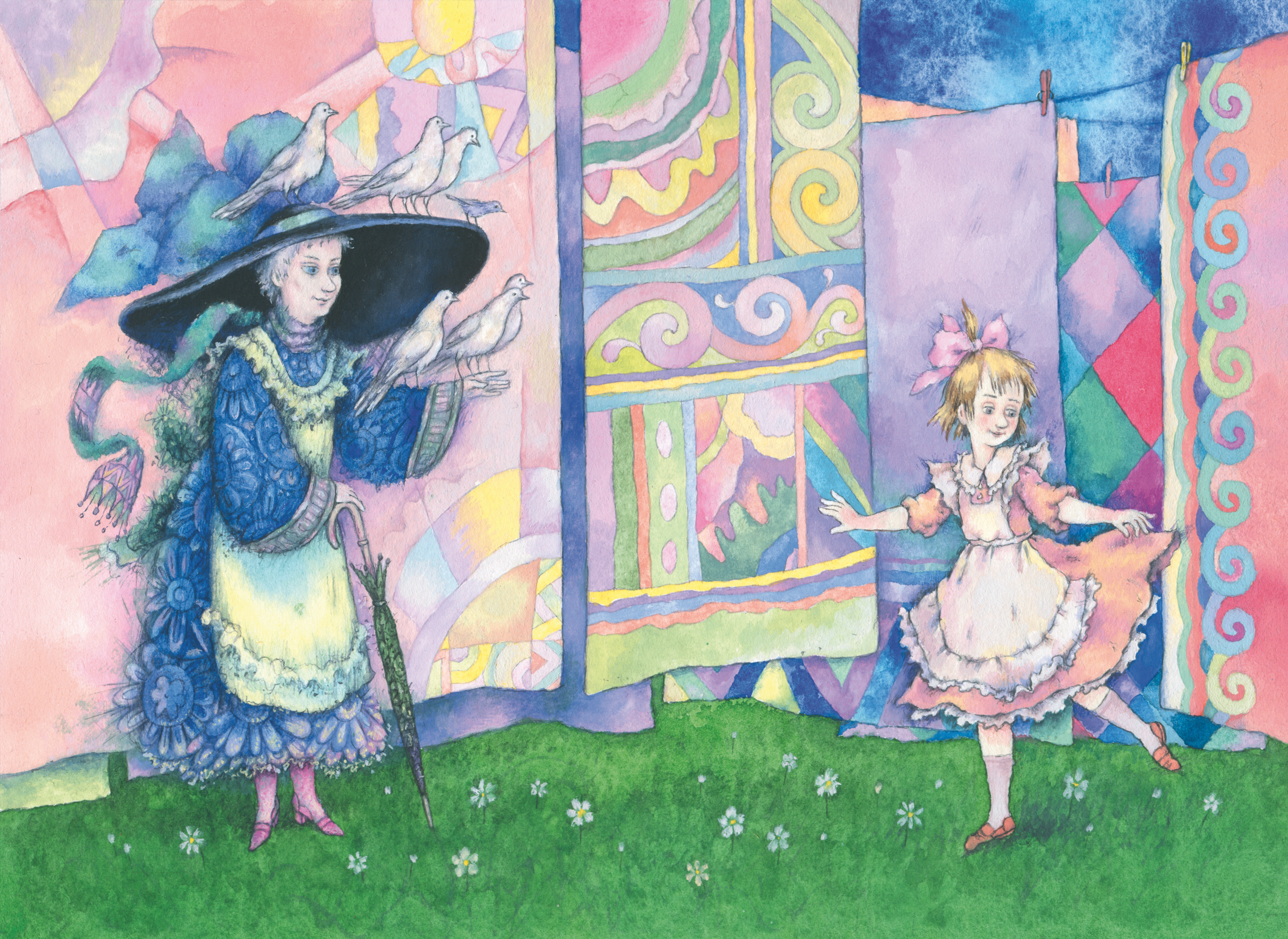 Little liza and the fairy
