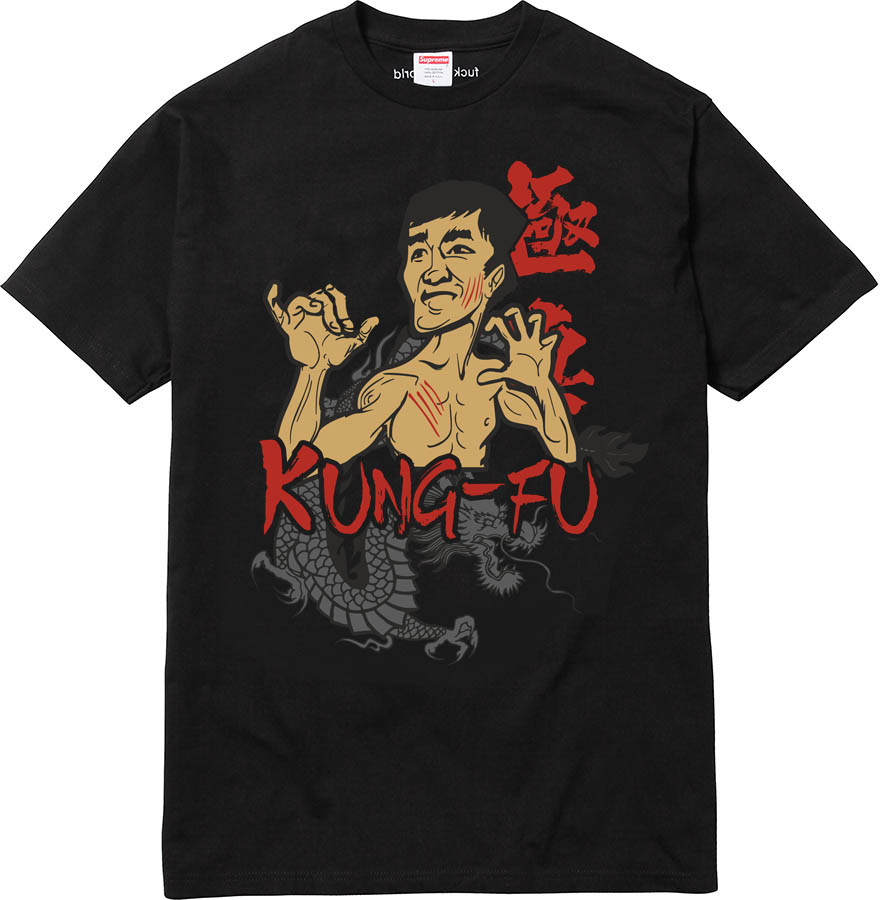 Tshirt black bruselee