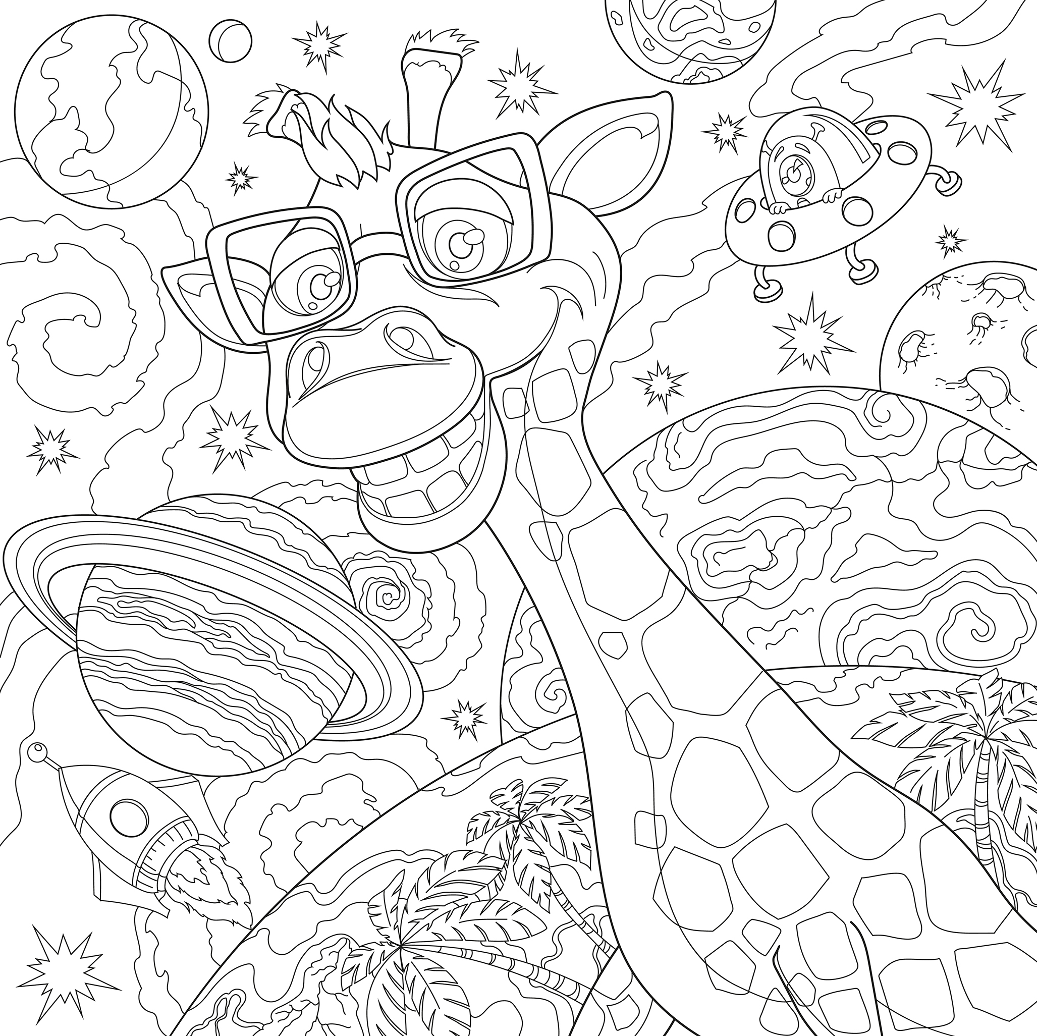 Giraffeinspace