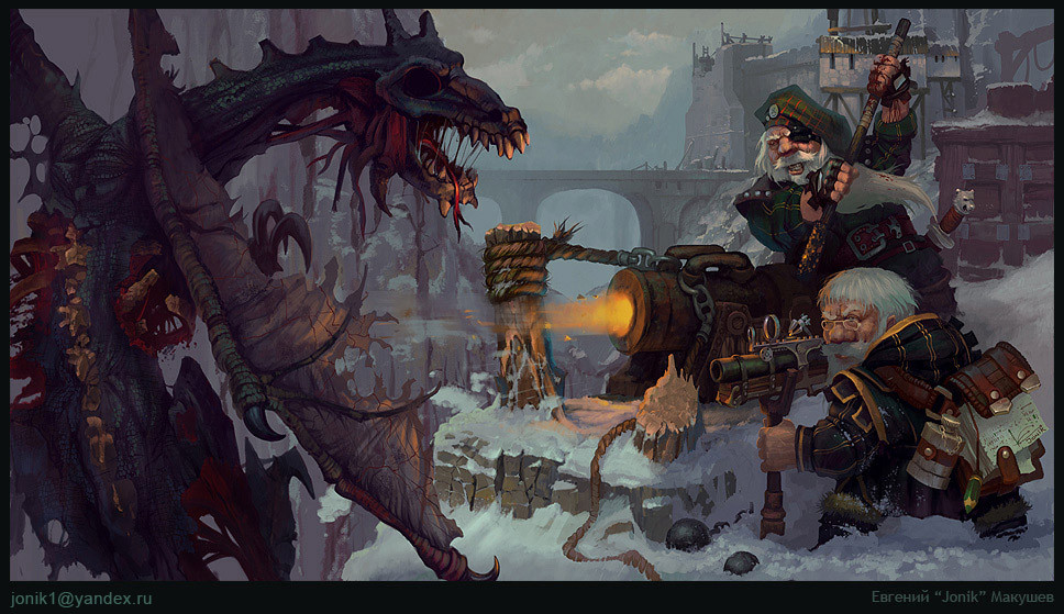 Evgeniy jonik9i makushev the cannon by jonik9i