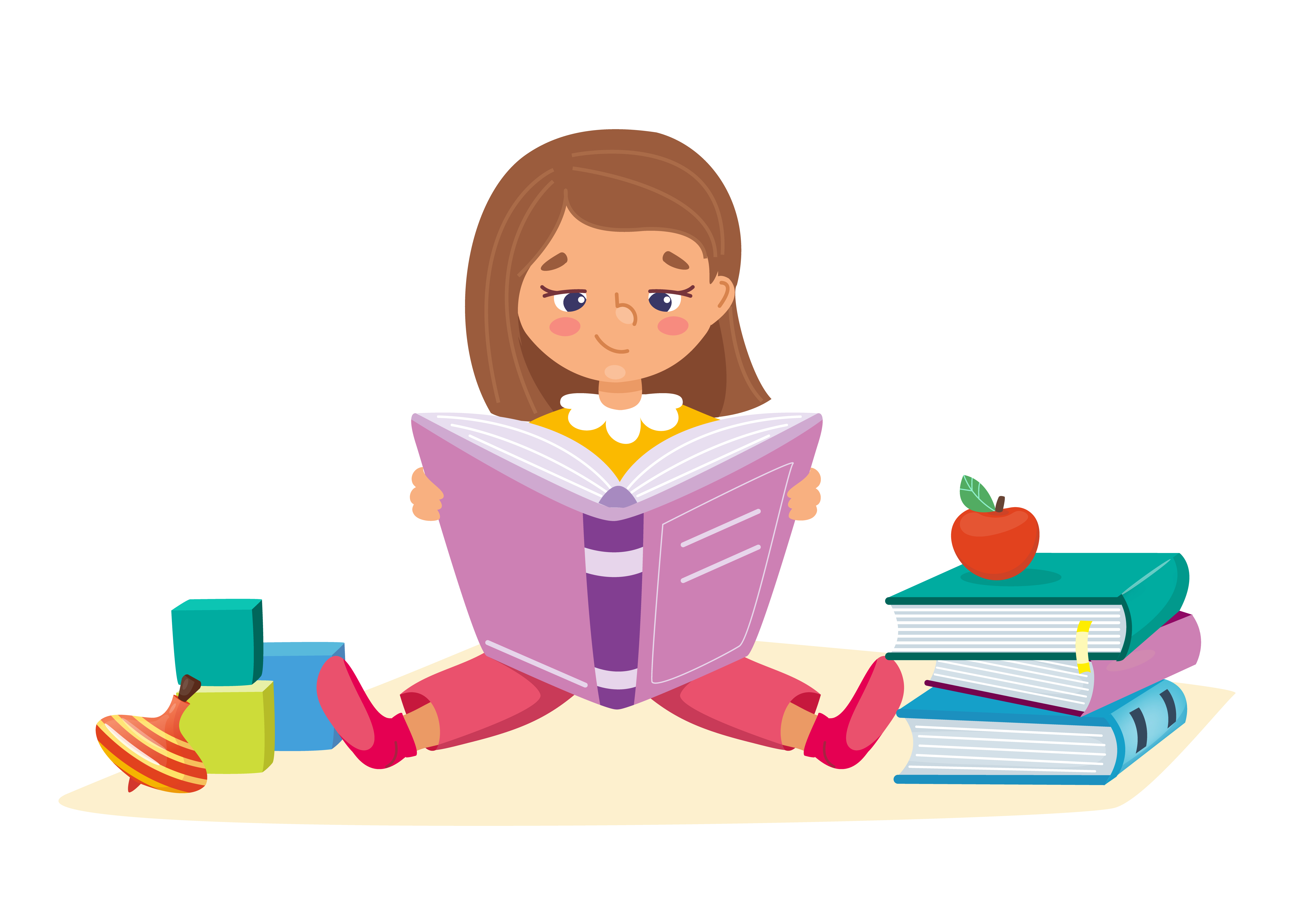 Girl reading