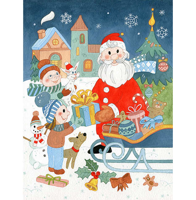 Santa mini w