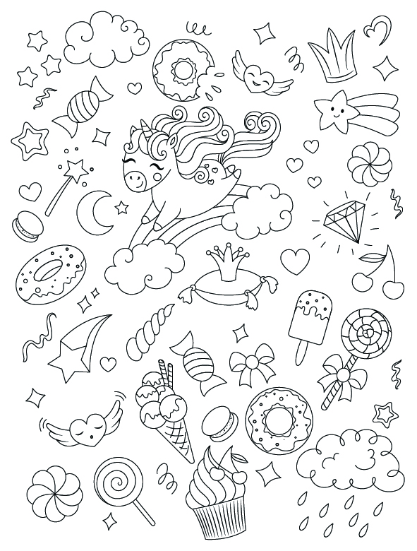 Unicorn and magic things