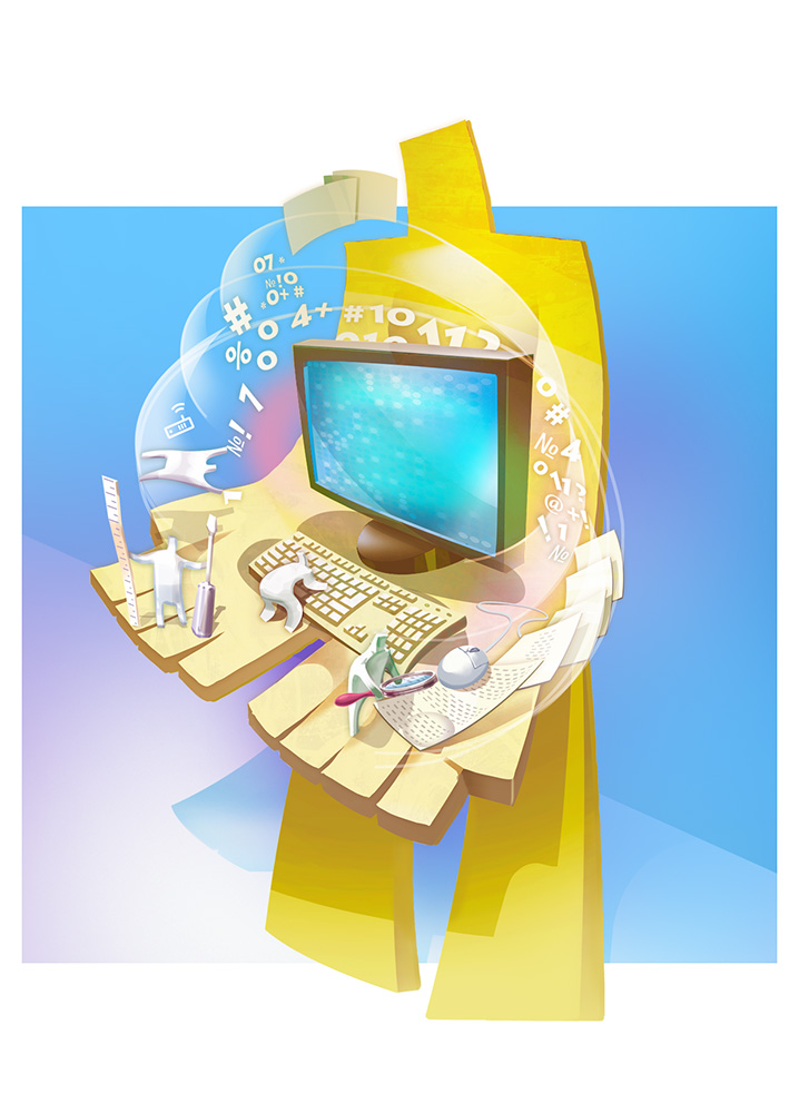Man with pc image4