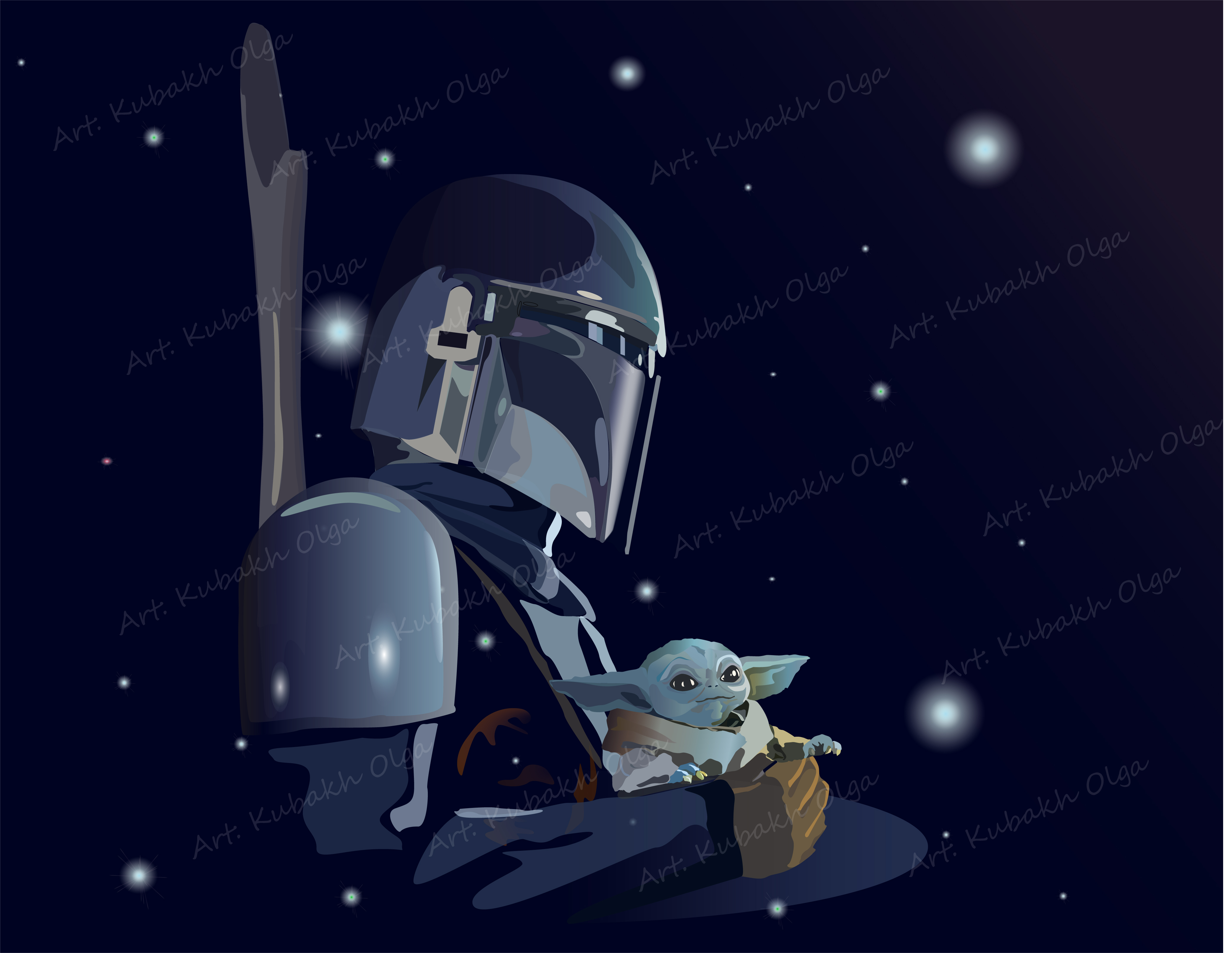 Stars wars. mandalorian