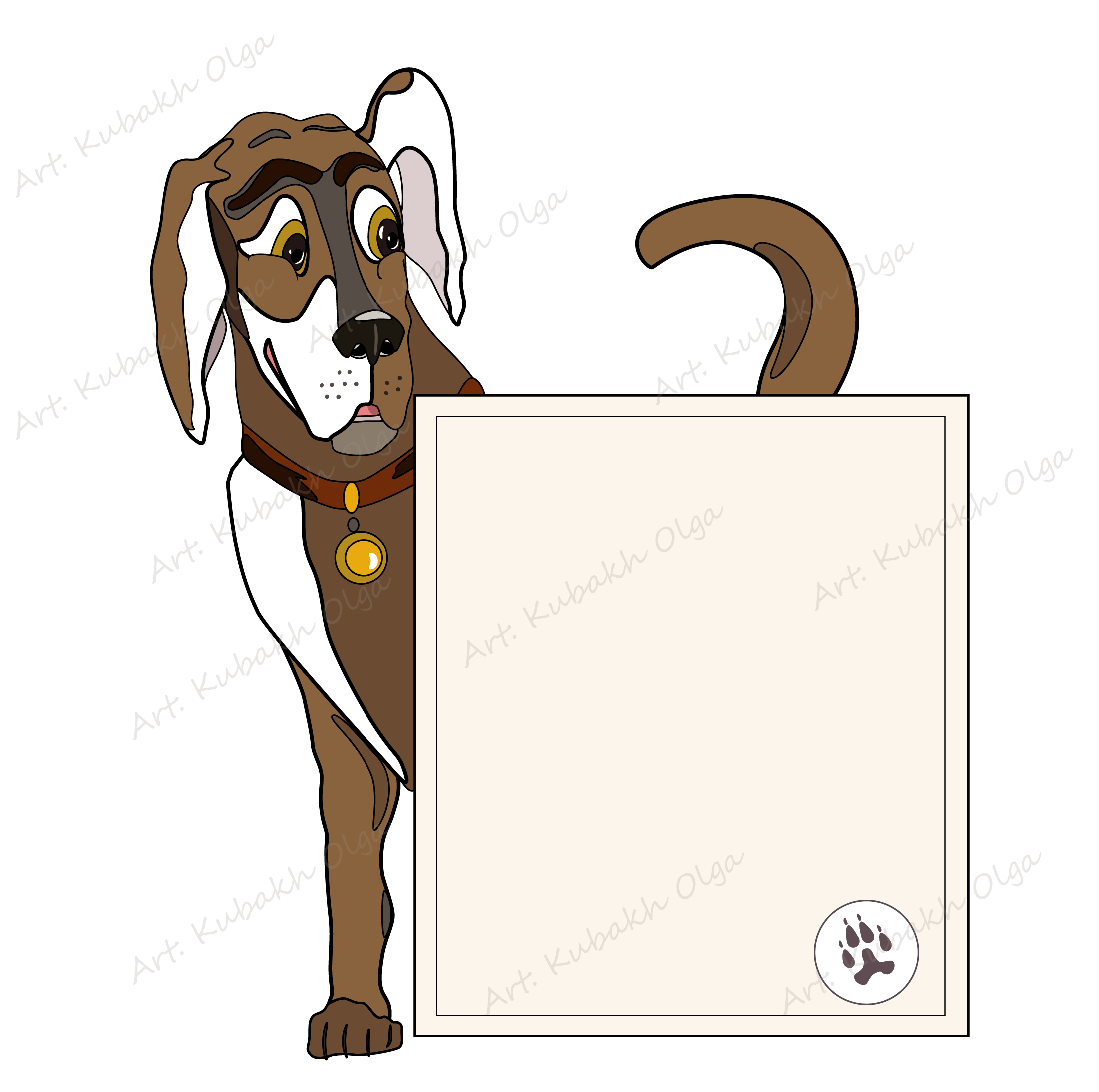 Spesial title. dog.