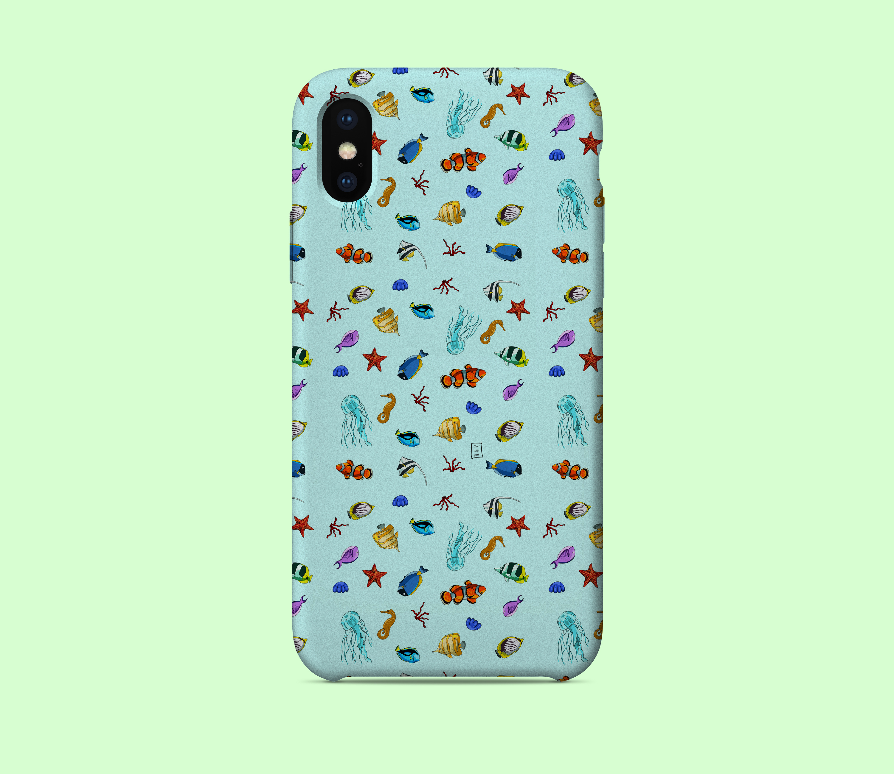 Free iphone x case mockup4