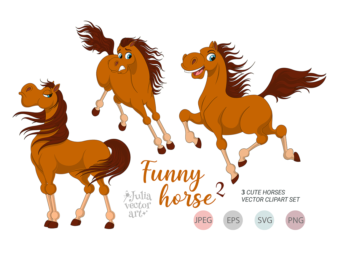 Set of horses2 for etsy