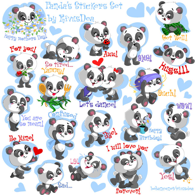 Pandas w back