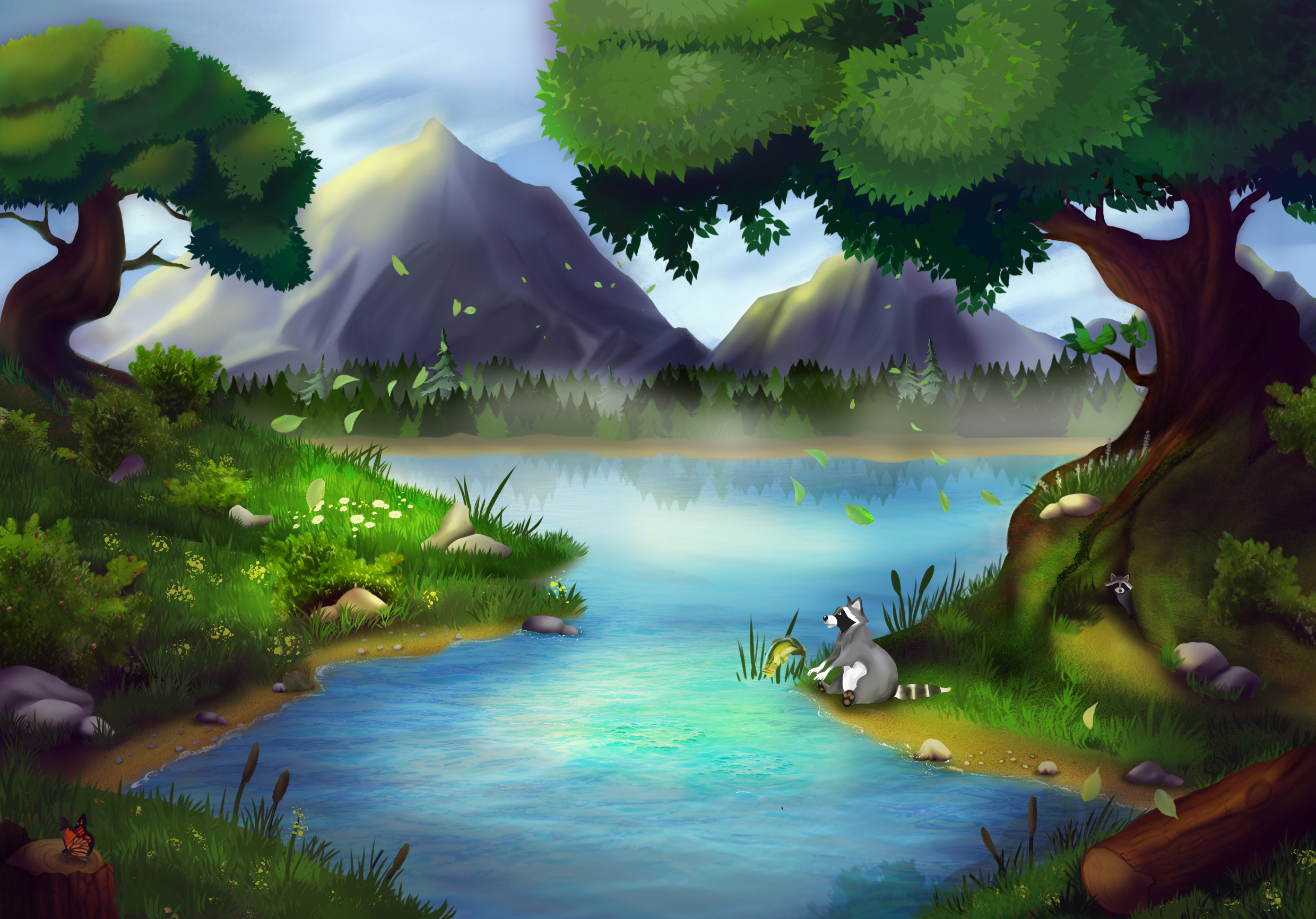 Landscape fin