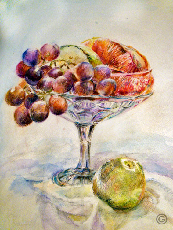 Watercolor pencil a3
