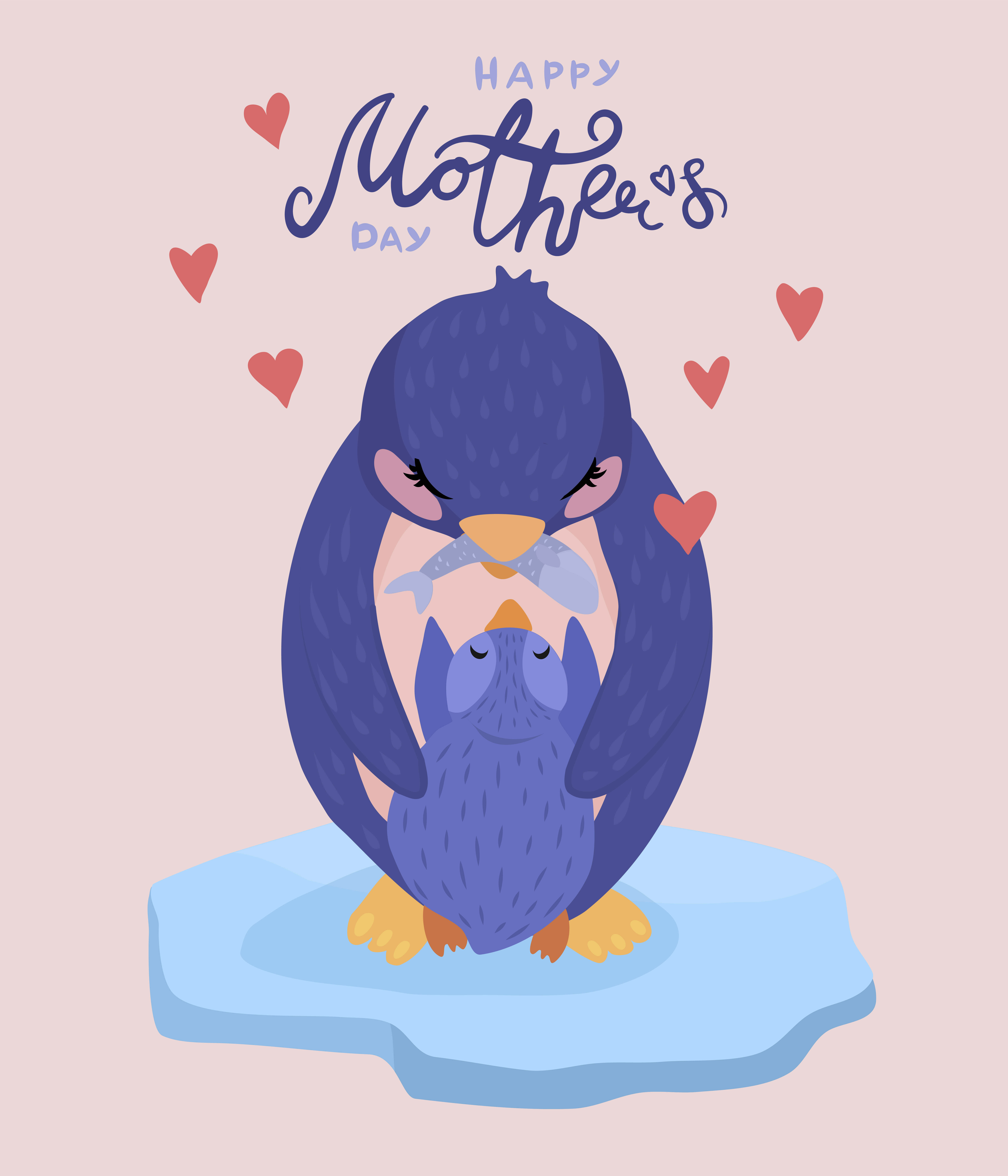 Penguin mom