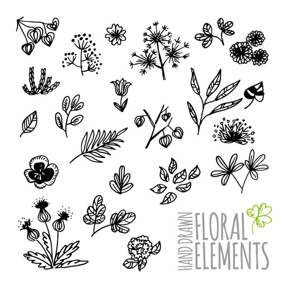 Floral elements