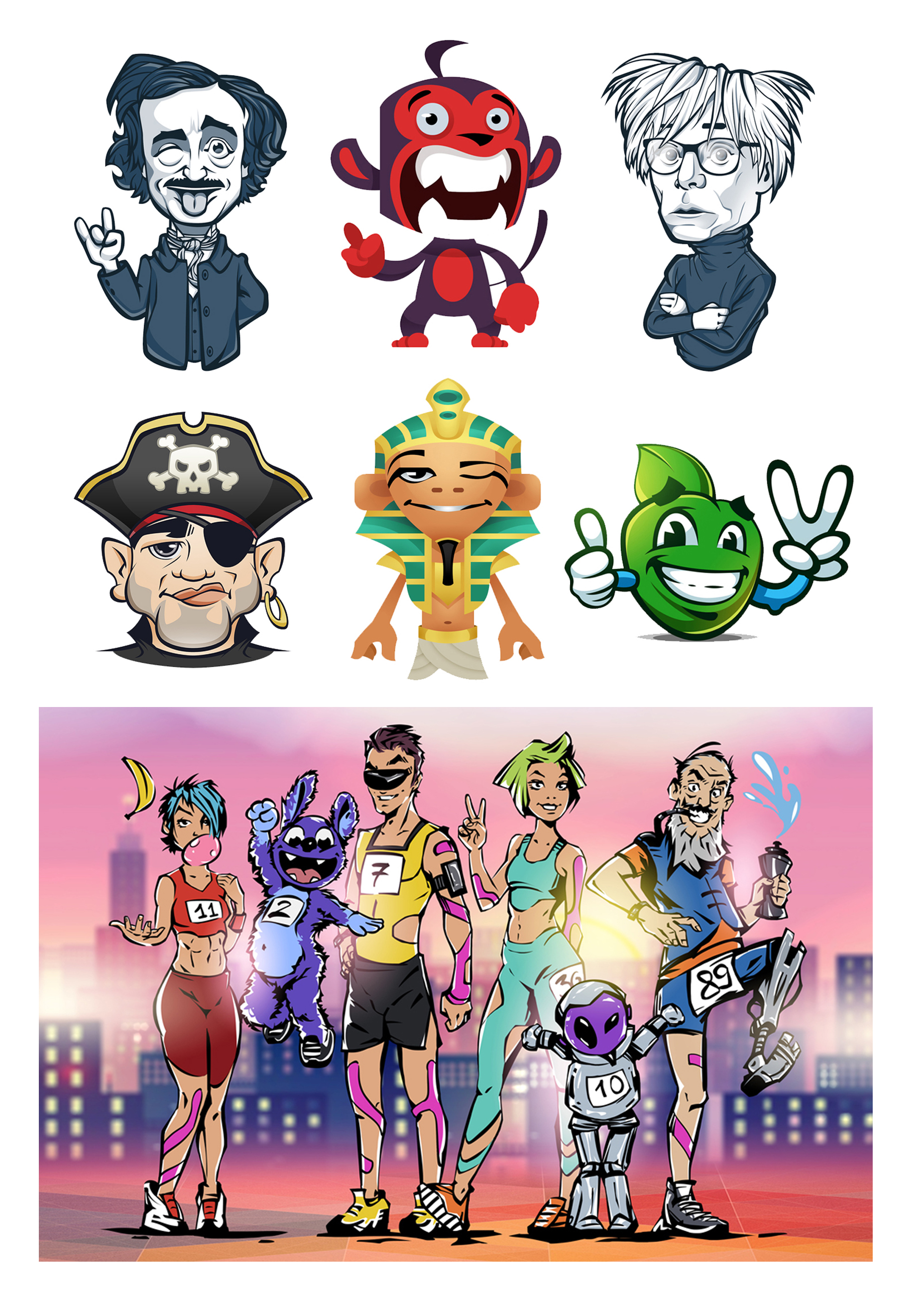 Cartoon characters 2