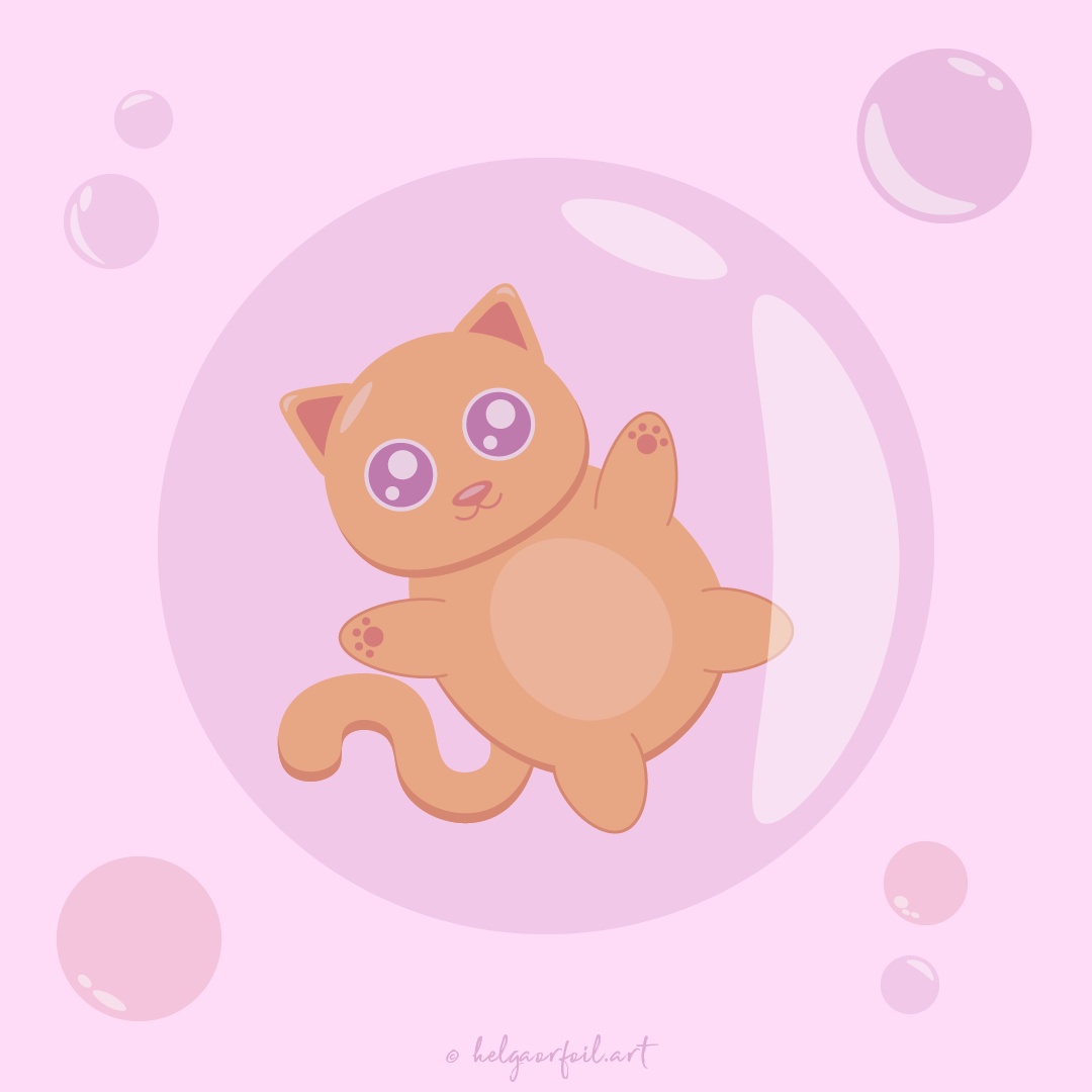Bubble cat i