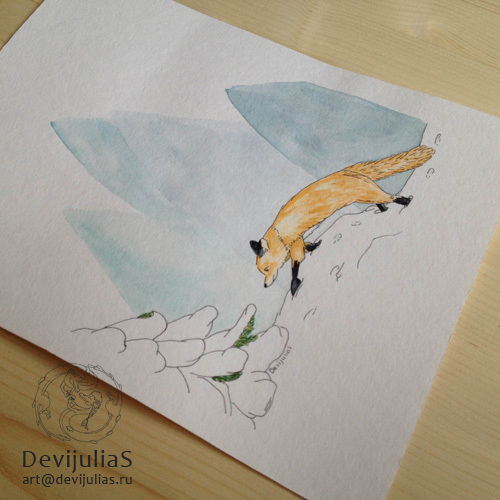 Main fox inforest devijulias