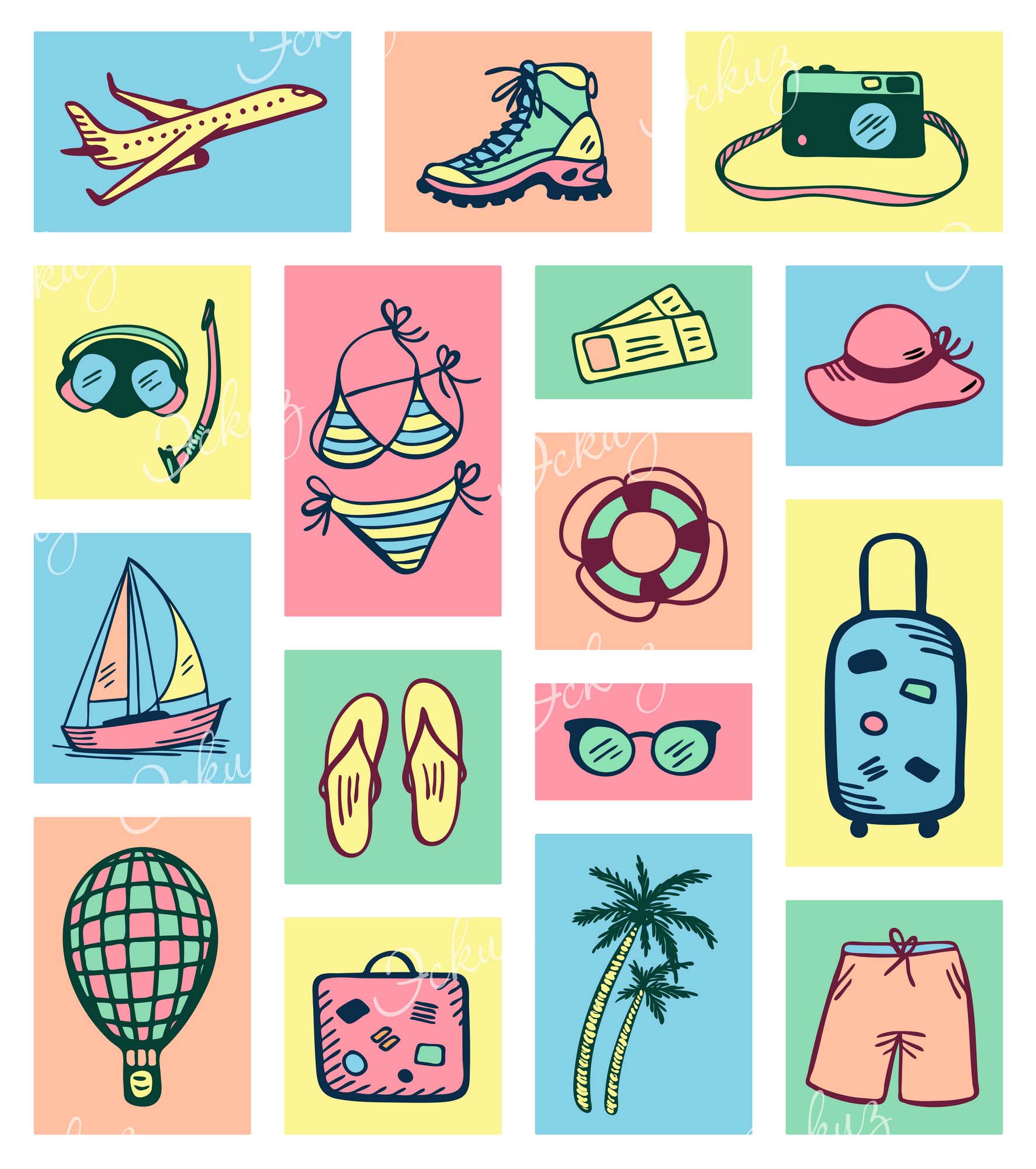Travel stickers set 2 %d0%bd%d0%be%d0%b2%d1%8b%d0%b9 %d1%80%d0%b0%d0%b7%d0%bc%d0%b5%d1%80