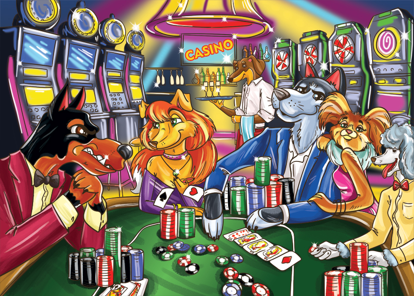 Dog casino2