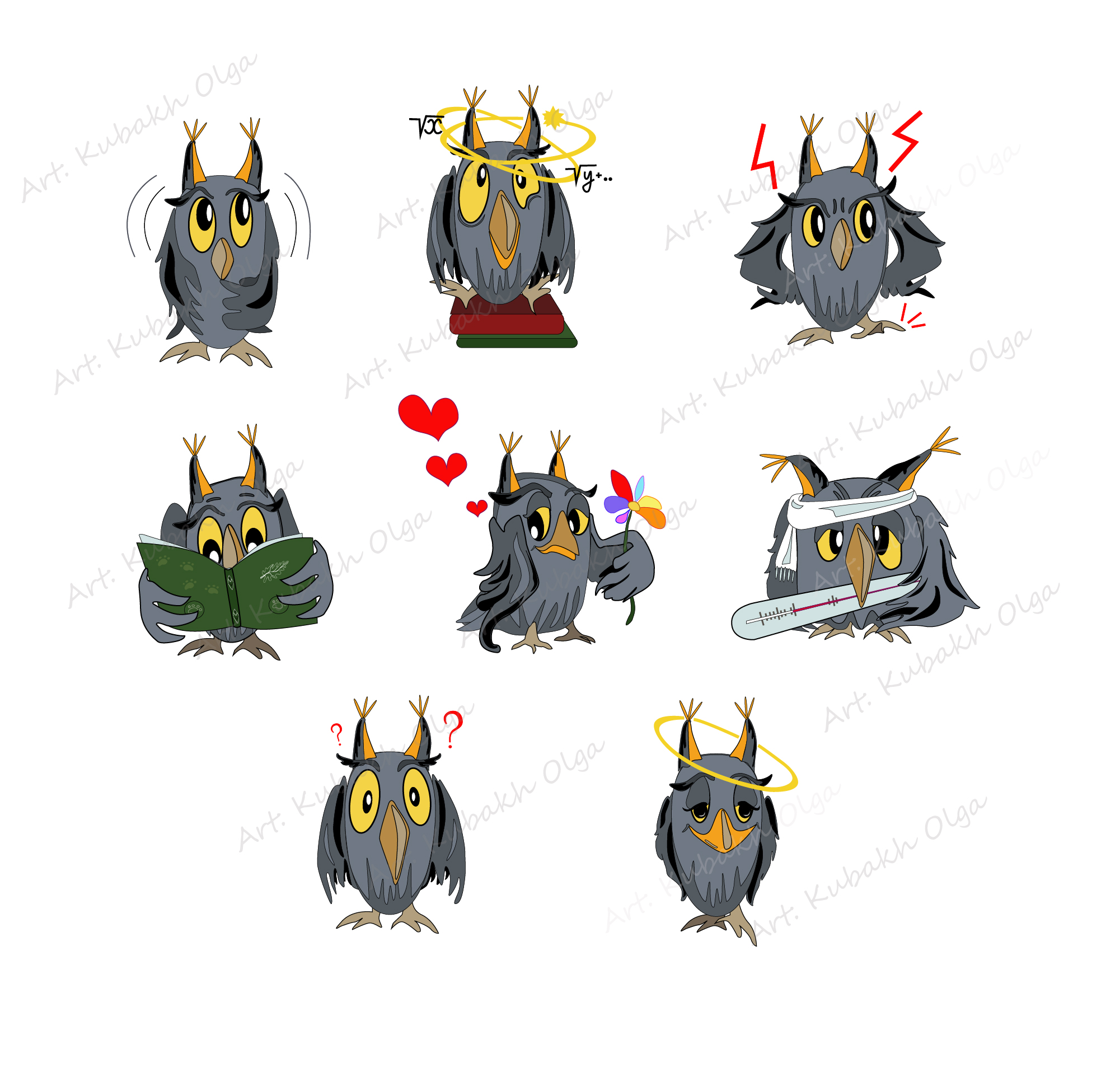 Illustration stickers