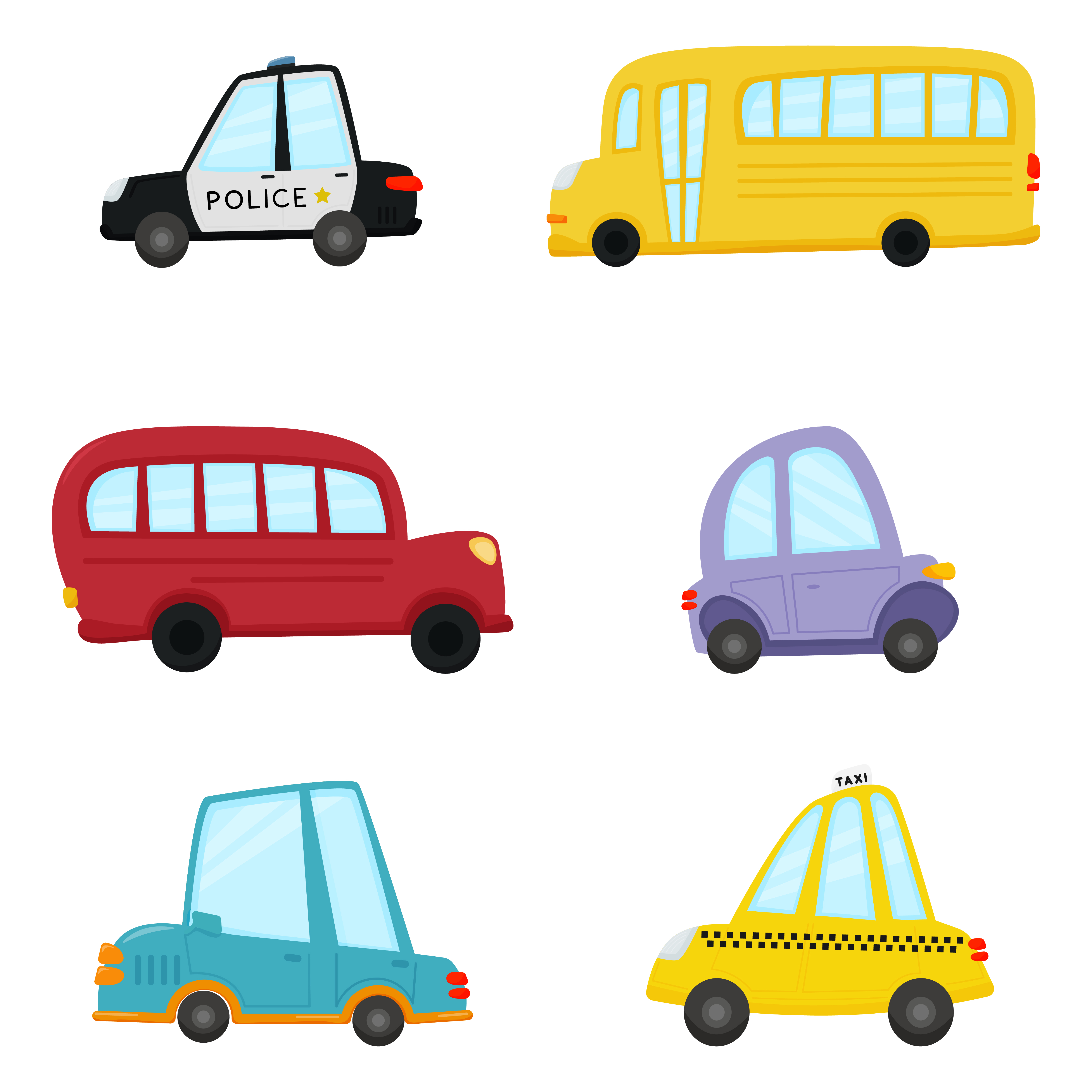 Cartoon car