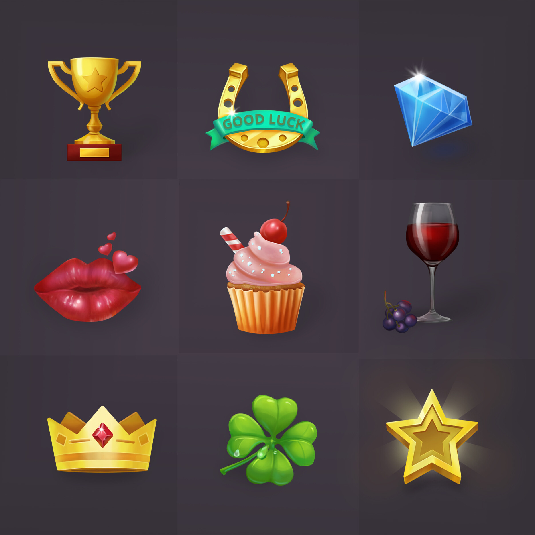 Marina ugnenko game icon set 2