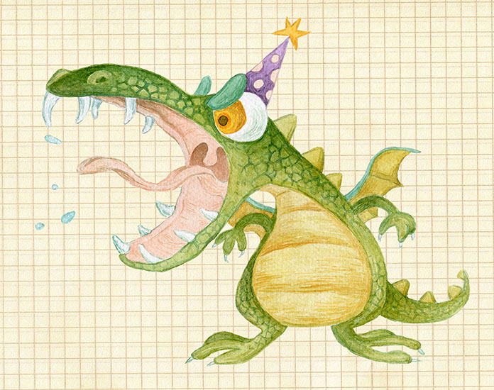 Angry dragon