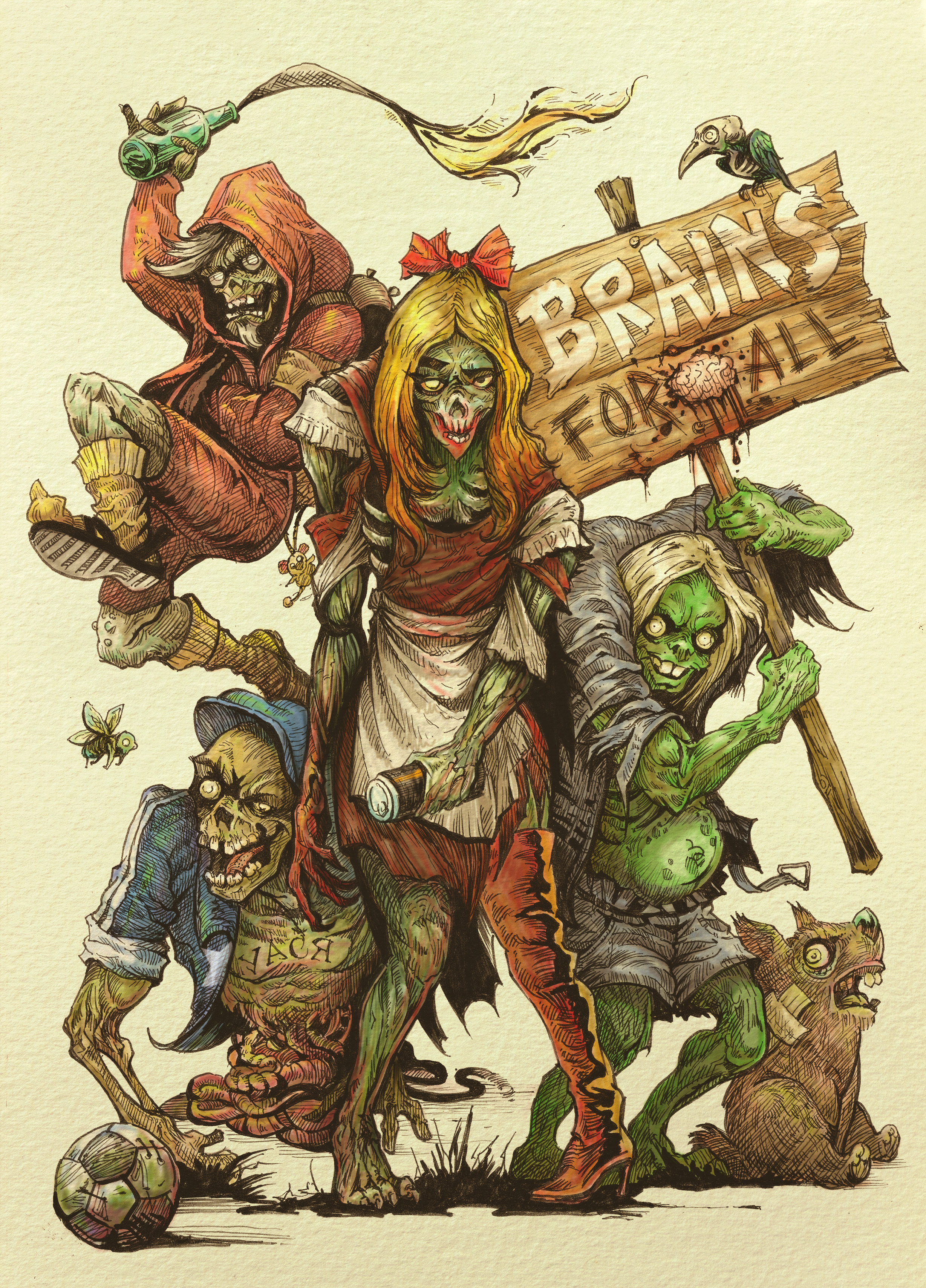 Zombie protest2 %d0%a1olor2
