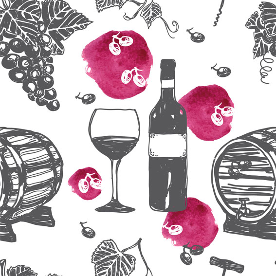 Wine pattern