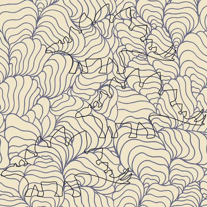 Pattern 5 dino 2