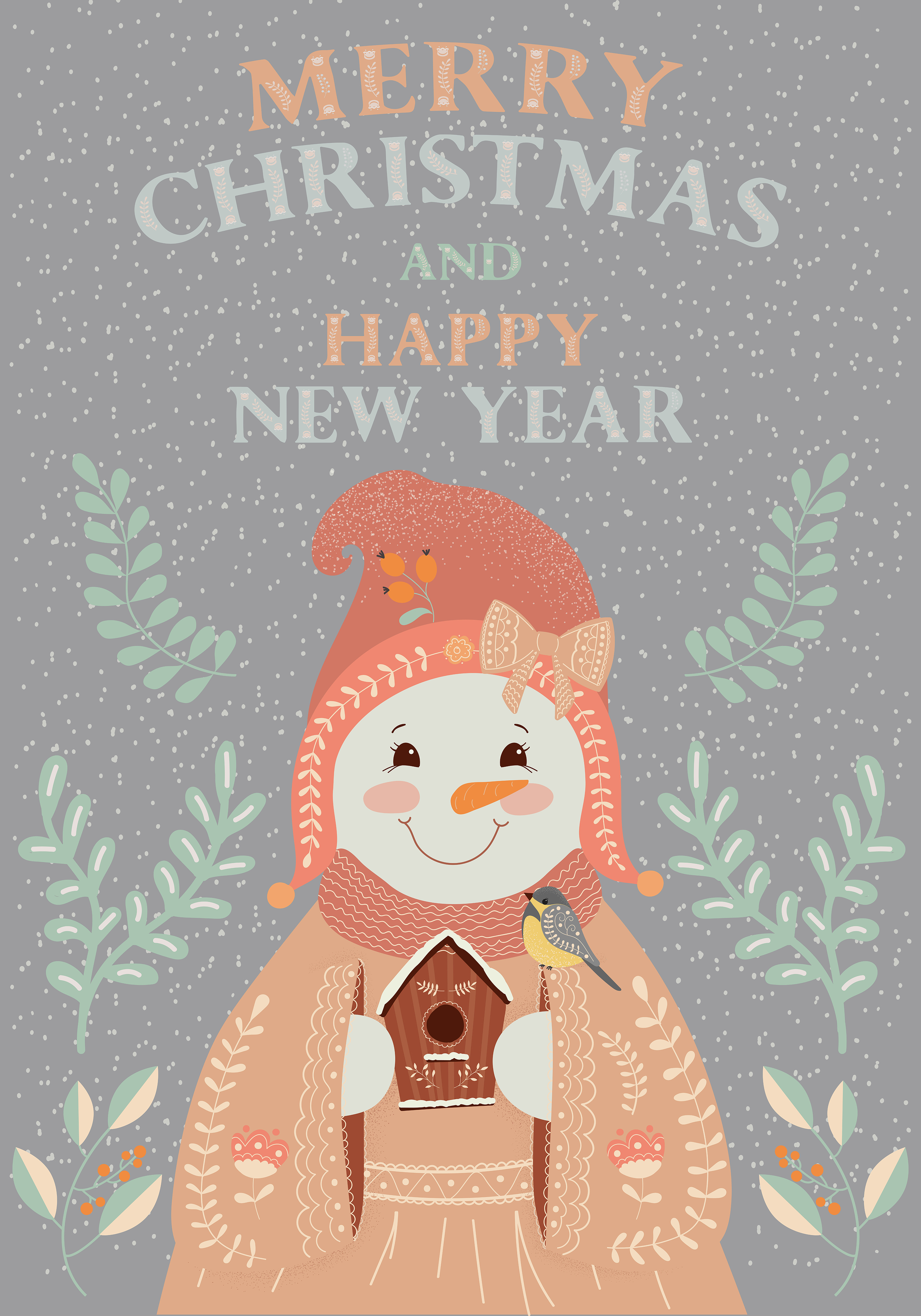 Merry christmas and happy ny