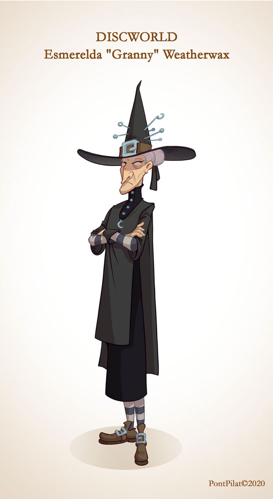 Granny weatherwax card