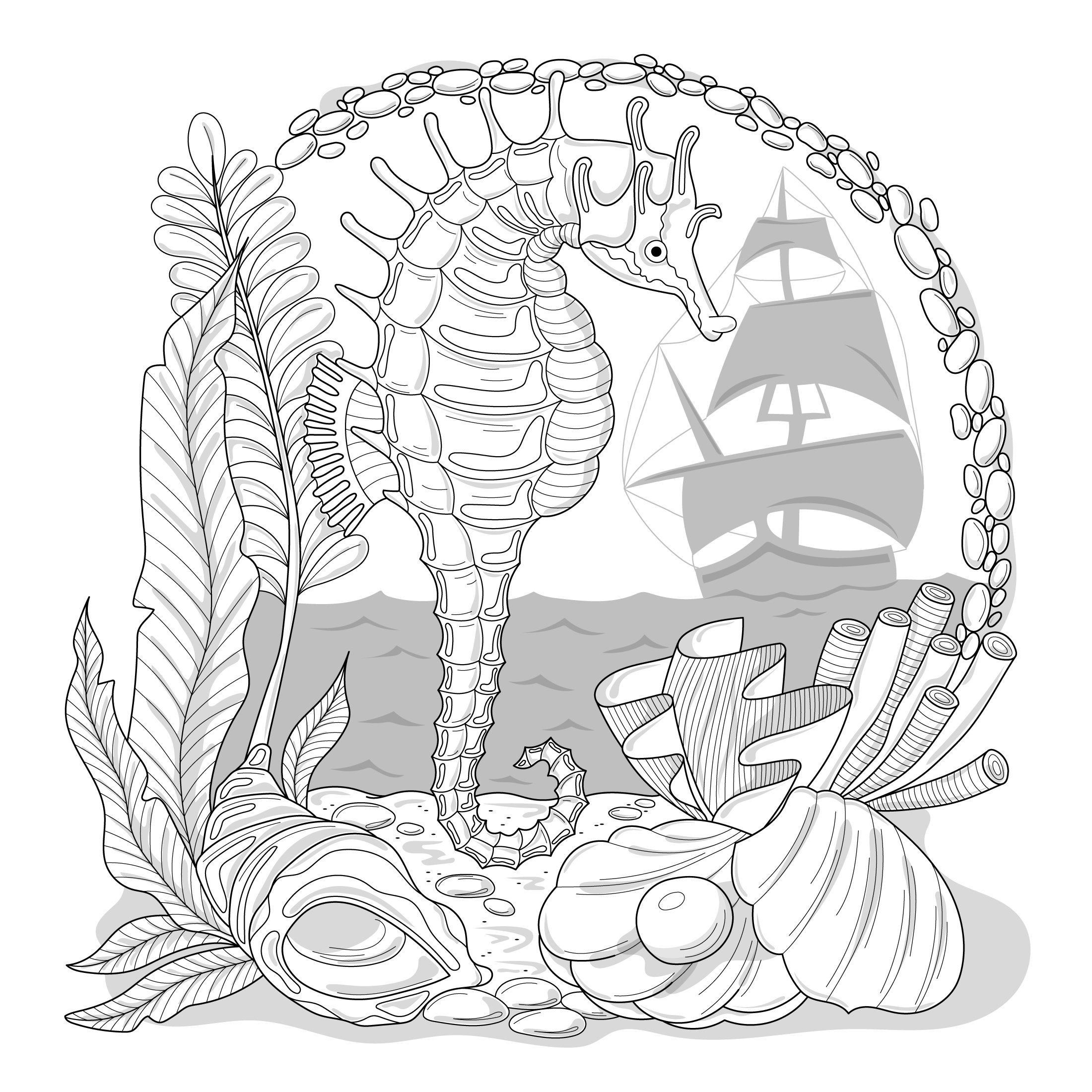Sea horse