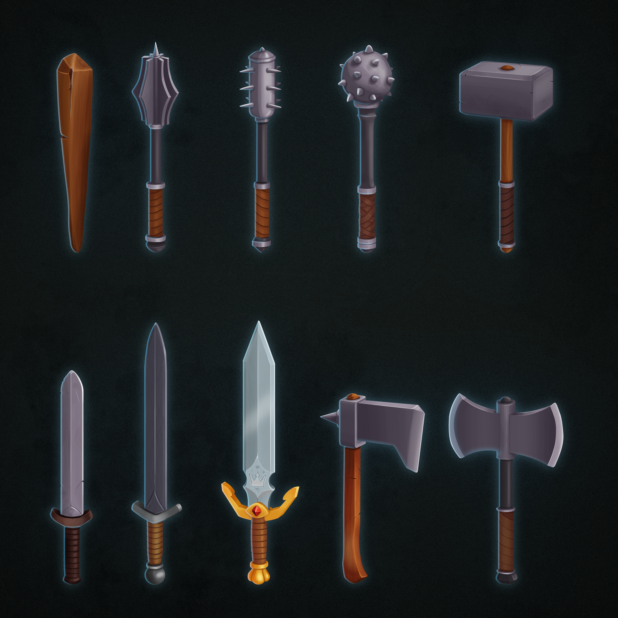Weapon render  effect