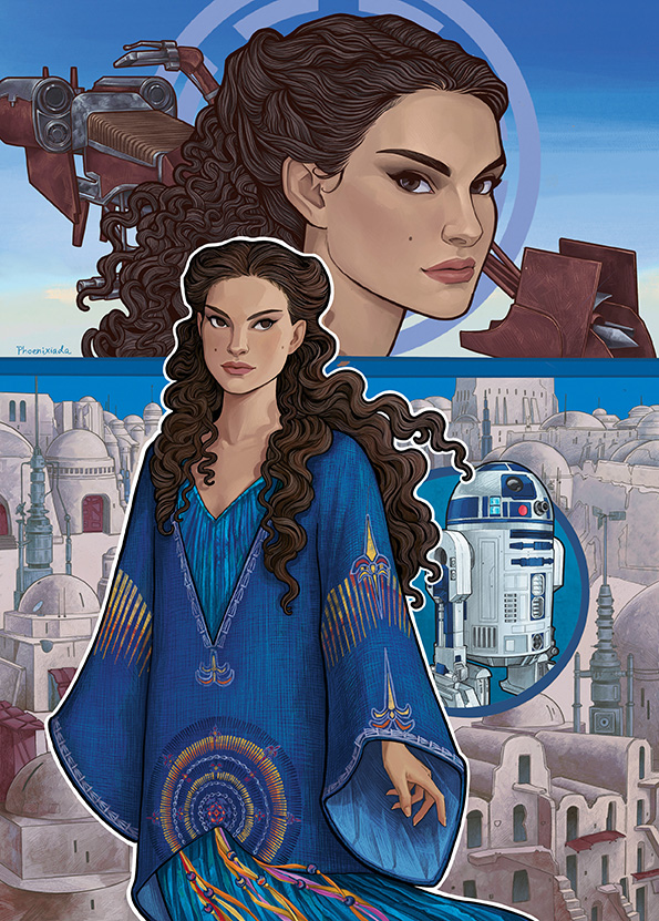 Padme blue tatooine