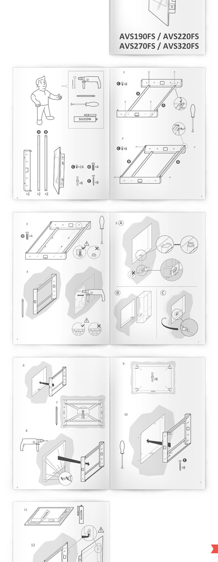 Installation instructions milkdesign